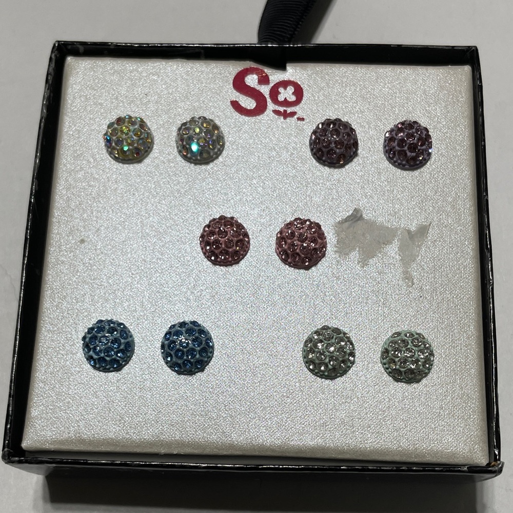 Children’s SO Colorful Stud Earrings Set